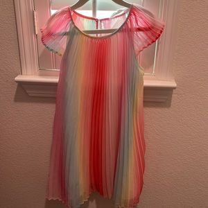 Girls size 6x dress H&M rainbow color